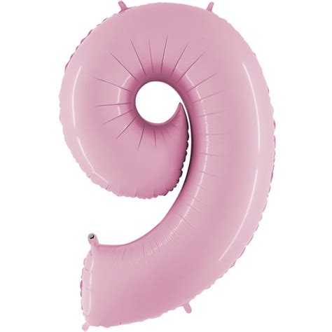 PASTEL PINK NUMBER 9 SHAPE 26" PKT - Balancebest