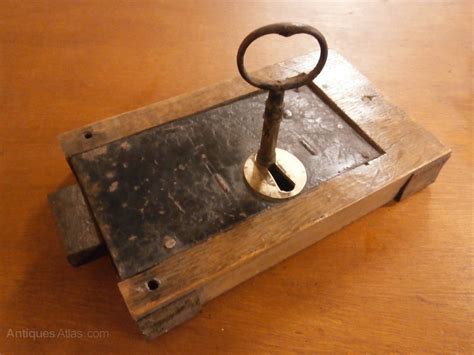 Antiques Atlas - Antique Lock With Key