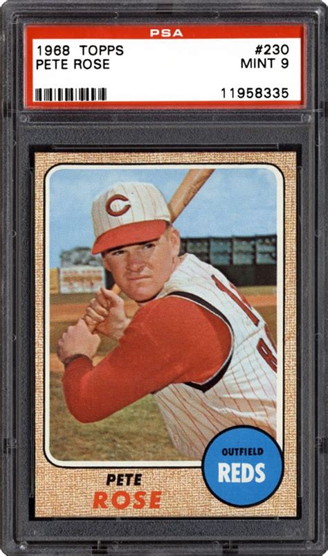 1968 Topps Pete Rose | PSA CardFacts®