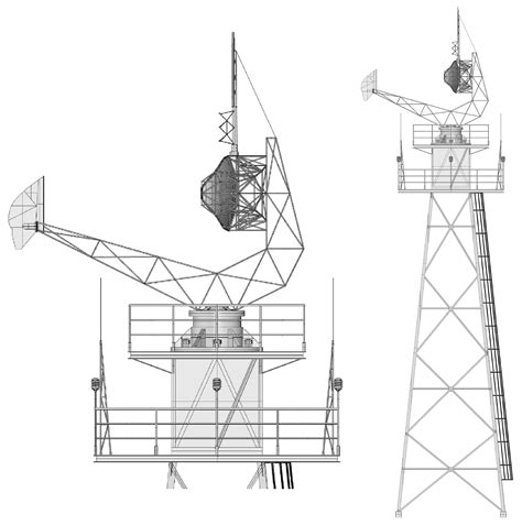 Airport radar tower model - TurboSquid 1469985