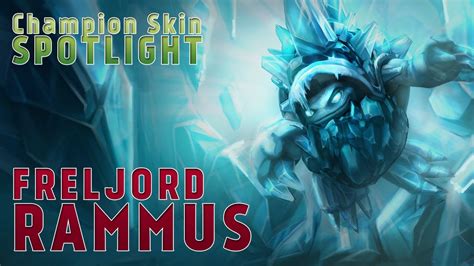 Champion Skin Spotlight - Freljord Rammus - YouTube