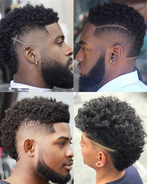 10 Handsome Ways to Wear Burst Fade Mohawk Hairstyles - Curly Craze ...