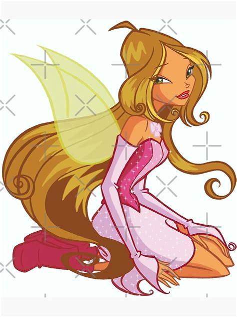 "Flora Fairy Winx Club" Poster for Sale by milkyplanet | Redbubble