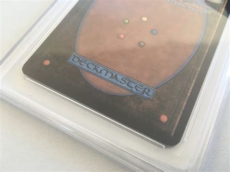 Magic the Gathering Black Lotus Card Replica TOP LOADER Mono Artifact ...