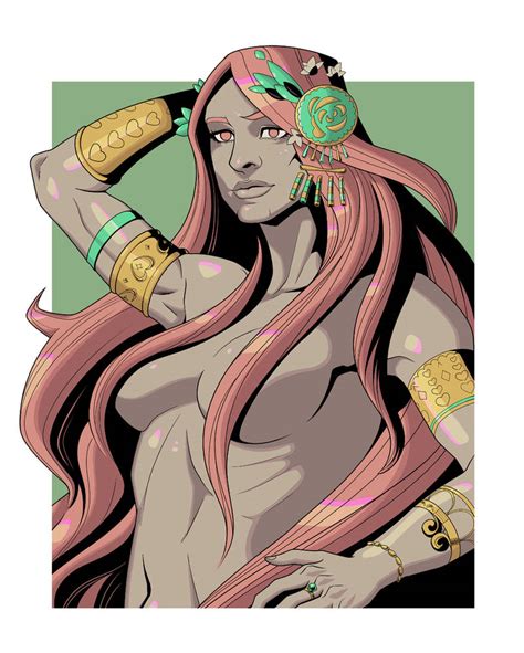 October 2022 Day 5: Aphrodite (Hades) by CenzArt on DeviantArt