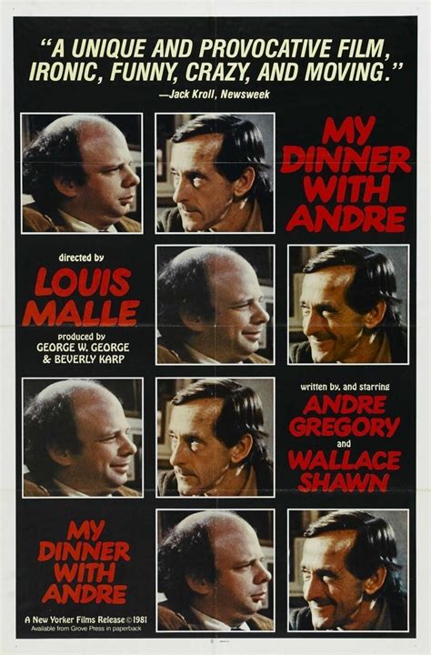 My Dinner with Andre (1981) - Posters — The Movie Database (TMDB)