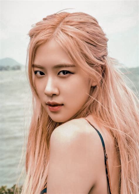 Rose Blackpink Rose Blackpink Rose Rose Blonde Hair K - vrogue.co