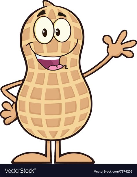 Royalty Free Rf Clipart Funny Peanut Cartoon Vector Image | The Best Porn Website