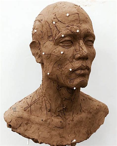 sculpture clay buste artwork Sculpture Head, Human Sculpture, Pottery Sculpture, Horse Sculpture ...