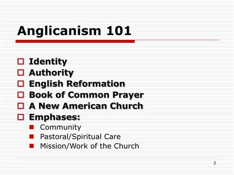 PPT - Anglicanism 101 PowerPoint Presentation, free download - ID:1427143