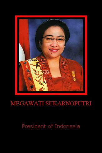 Indonesia Red White: Megawati Sukarnoputri