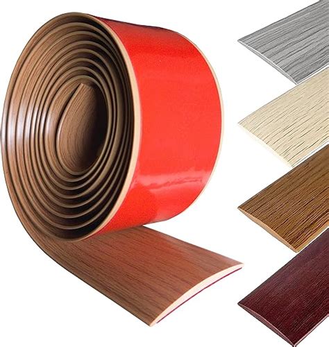 Floor Transition Strip Self-Adhesive Cover Strips Threshold Repair Floor Gap Vinyl Flooring ...