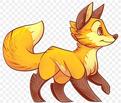 Fennec Fox Fox Red Fox Cartoon Tail, PNG, 965x827px, Watercolor ...