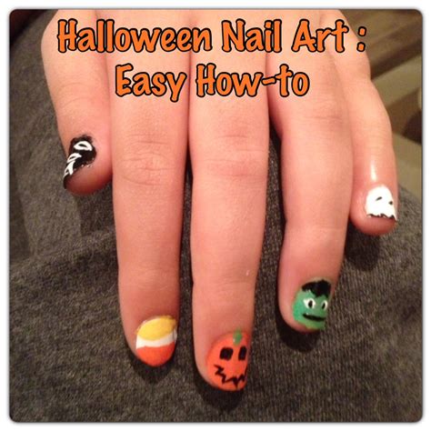 Halloween Nail Art: A simple How-to for 5 Fun Designs - How Wee Learn