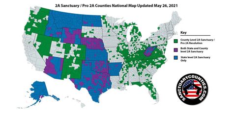 Adding TX & AR as 2A Sanctuary States makes over 56% of counties 2A ...