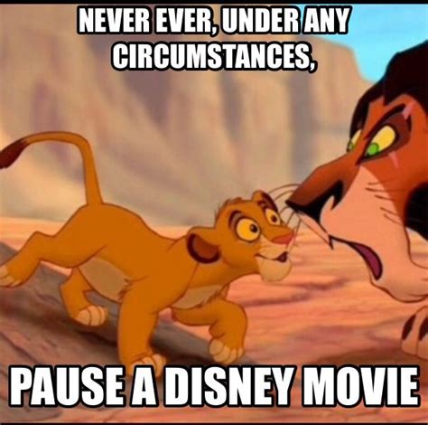 Never pause a Disney movie | Disney movie funny, Paused disney movies, Funny disney memes