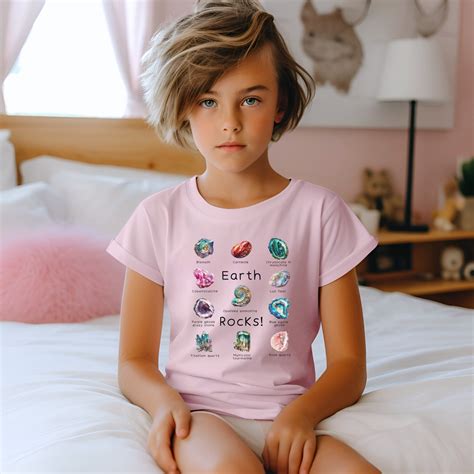 rocks and mineral tshirt kids geology rocks shirt for kids earth rocks t-shirt science gift for ...