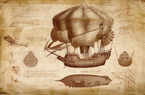 Image result for Davinci flying machine | Airship art, Leonardo da vinci, Da vinci inventions