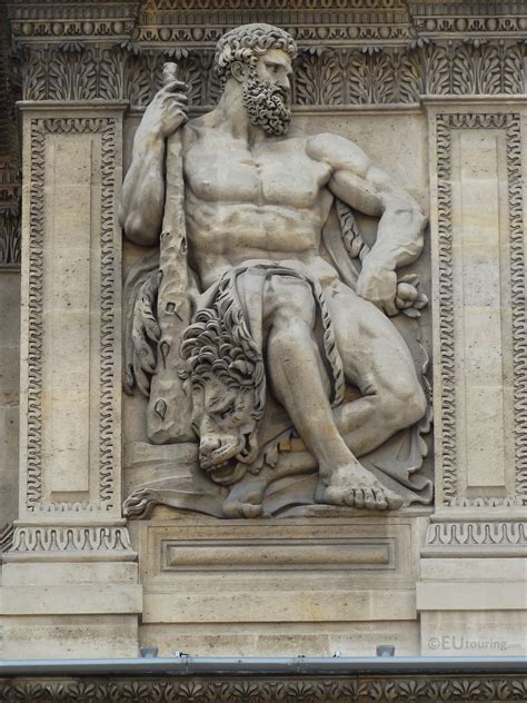 Hercules sculpture on Aile Lemercier at The Louvre - Page 1022