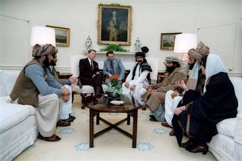 Reagan Meets Afghan Leaders, 1983 - Konflictcam