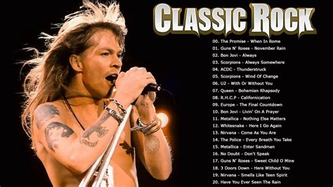 The Greatest Classic Rock Of All Time ⚡ Best Classic Rock Song Of 80s ...