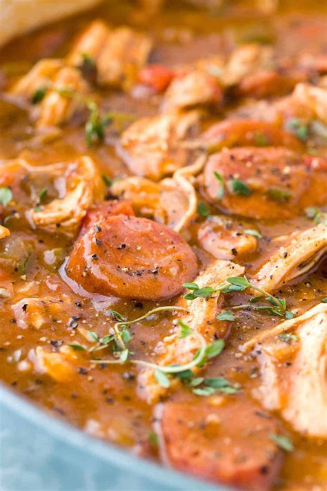 Chicken Andouille Sausage Gumbo | Recipe | Chicken gumbo recipes, Gumbo recipe easy, Gumbo ...