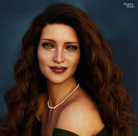 ArtStation - Rowena Portrait Two