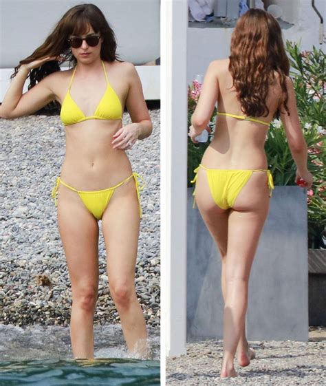 Jamie Dornan & Dakota Johnson Flaunt Hot Beach Bods Filming "Fifty ...