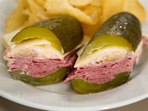 Download Pickles Stuffed With Cheese And Ham Wallpaper | Wallpapers.com