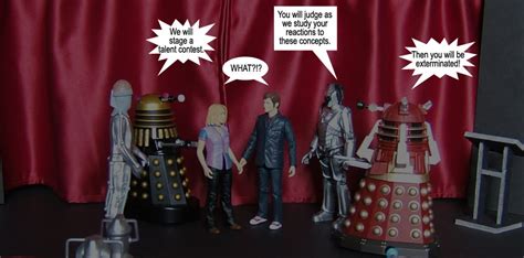 Doctor Who webcomics - The Cybermen vs The Daleks