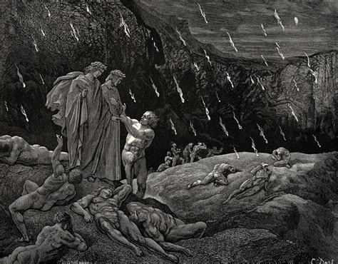 The Inferno, Canto 15 - Gustave Dore - WikiArt.org - encyclopedia of ...