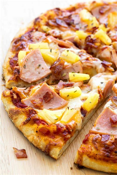 Hawaiian Pizza | Recipe | Pizza recipes homemade, Hawaiian pizza recipe, Homemade hawaiian pizza