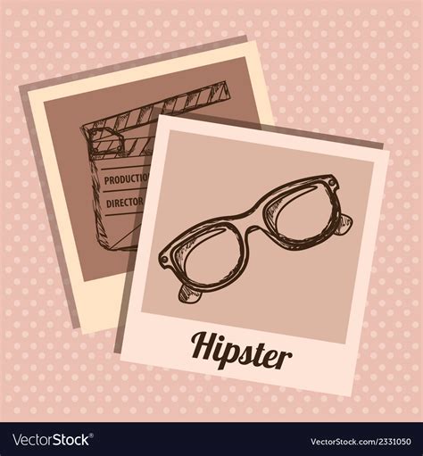 Style hipster culture and community Royalty Free Vector