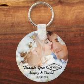 Vegas Wedding Personalized Key Ring Wedding Favor | Zazzle