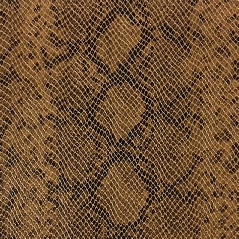 York - Snake Skin Pattern Embossed Vinyl Upholstery Fabric by the Yard