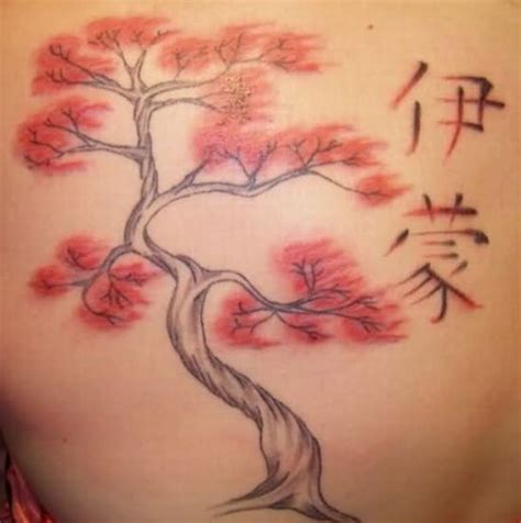 Japanese Cherry Blossom Tree Tattoo