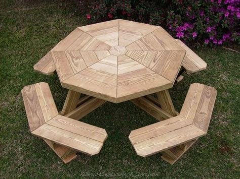 How to build a octagon picnic table plans