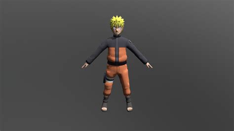 Naruto - Download Free 3D model by Tonks (@elrfercho0) [2aaa74a] - Sketchfab