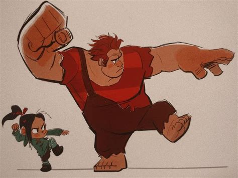 Wreck-It Ralph [concept art] | Character design, Disney concept art ...