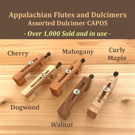 Hand-made Mountain Dulcimer CAPO With Assorted Wood Types. - Etsy | Dulcimer, Mountain dulcimer ...