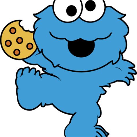 Download Cookie Monster Clipart Cookie Monster Clipart Best - Baby Cookie Monster Png ...