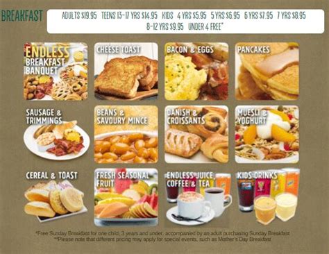 Sizzler Menu, Menu for Sizzler, Morley, Perth - Urbanspoon/Zomato