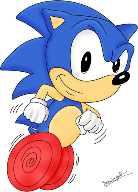 Retro Sonic the Hedgehog by Sonic-Gal007 on DeviantArt