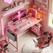 Gaming Desks in Office Furniture | Pink - Walmart.com