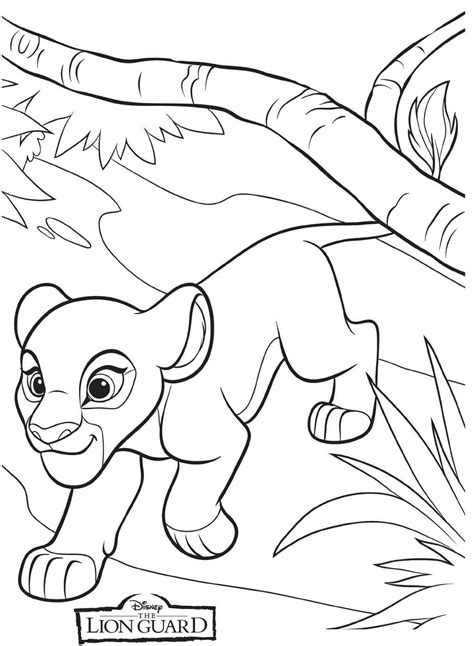 20 Printable The Lion Guard Coloring Pages