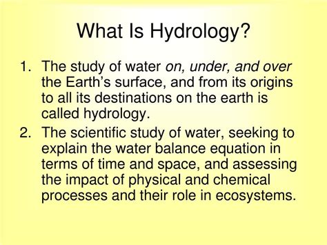 PPT - BASIC OF HYDROLOGY PowerPoint Presentation, free download - ID ...