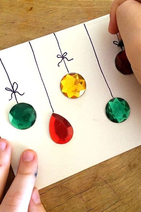 Easy DIY Christmas Card Craft | Christmas card crafts, Christmas crafts ...