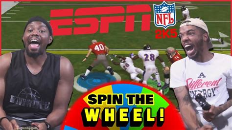 NFL 2K Football Spin The Wheel! Game Of The Year! - YouTube