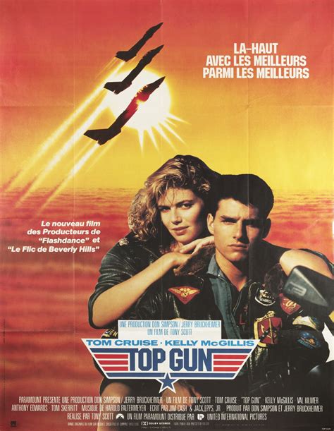 Top Gun 1987 French Grande Poster - Posteritati Movie Poster Gallery