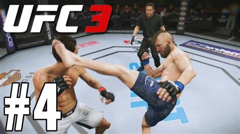 UFC 3 Career Mode Walkthrough Part 4 - BEATING LEGENDS! - YouTube